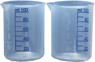 Buderus Messbecher, aus Kunststoff, 100 ml, 2 Stück 7738336137 Expressversand