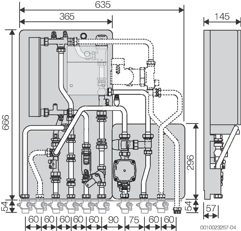 Buderus WS160.3-45 E Logamax kompakt mit Zubehör MAPL, Modul gem. Heizkr, TW, UP-lang 7739624170 Günstig