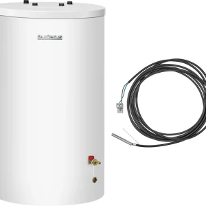 Buderus Warmwasserspeicher S120/5W, 120 Liter, Wärmetauscher, Speicherfühler NTC 7739622803 Top-Seller