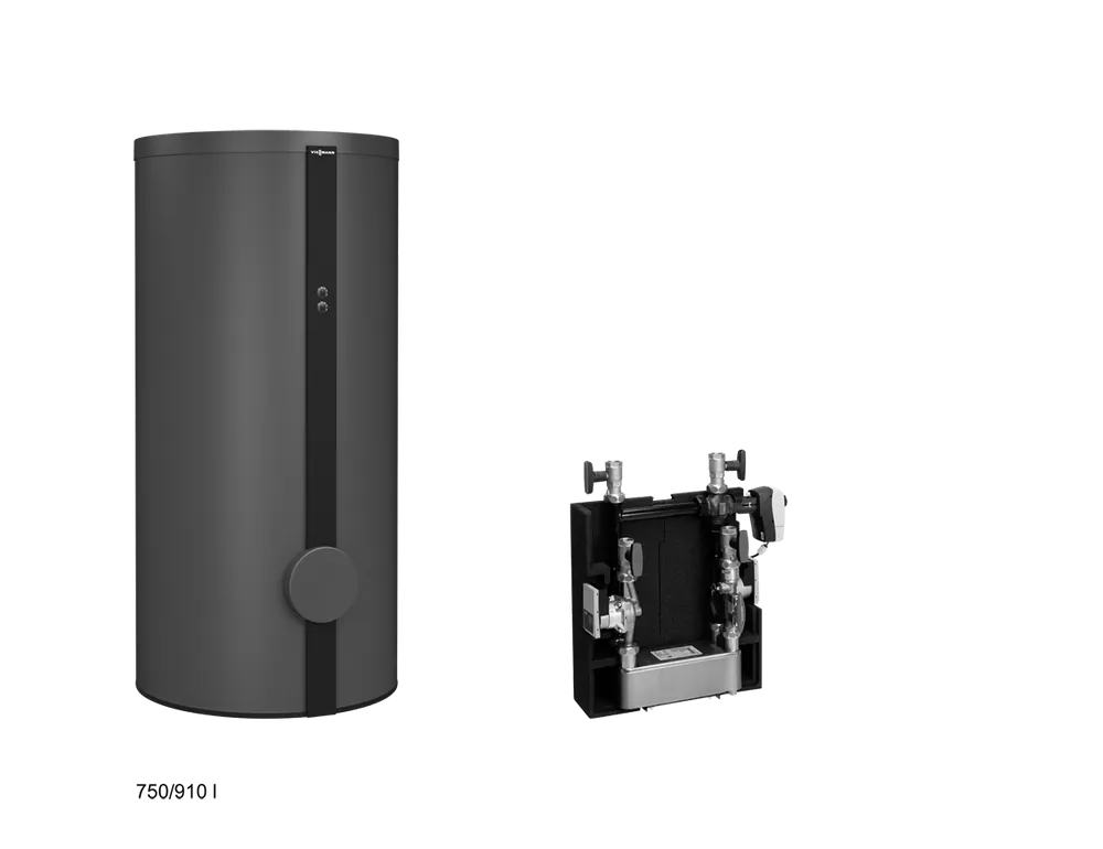 Direktkauf Viessmann Vitocell 100-L CVLA-910-S1 Speicher-Wassererwärmer 910 l, Vitographite Z029522