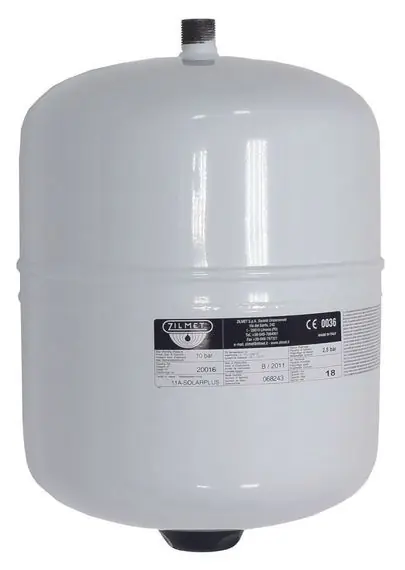 Vaillant Solar/Sole-Ausdehnungsgefäß 18 Liter wandhängend 302097 Letzte Chance