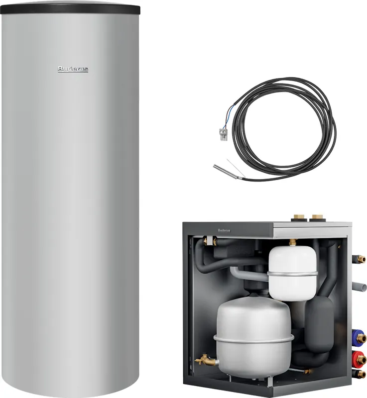 Buderus Hydraulikbox HB120, inkl. Warmwasserspeicher SU200.5 S-A, für GB192i.2 7739622839 Neue Ware