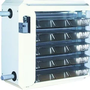Direkt Vom Hersteller Wolf Luftheizer TLHK 63, CU/AL, 3 x 400V / 50Hz, Induktionsjalousie 24V 6523660
