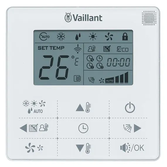 Vaillant Gebläsekonvektor Steuerung Vaillant 1-WC WK Wandmontage 0020244354 Highlight
