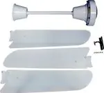 Ausverkauf Wolf Deckenventilator LD 15, Flügeldurchmesser 142 cm, Höhe 690 mm 2240050