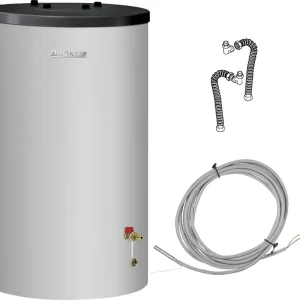 Top-Preis Buderus Warmwasserspeicher S120.5 S-B, 120 Liter, Edelstahl-Wellschläuche, Wärmetauscher 7739622519