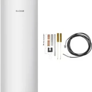 Preisreduziert Buderus Warmwasserspeicher SU200/5W, 200 Liter, Speicherfühler-Set, weiß 7739622805
