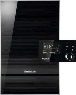 Neu Buderus WS170-35 AE-RC310, Logamax kompakt Wohnungsstation, 35 kW, ungem. HK, AP 7739615393