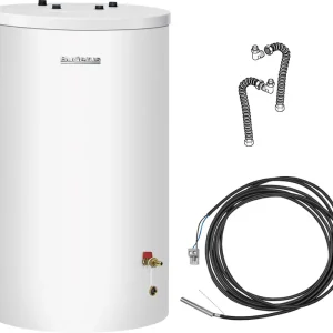 Neu Buderus Warmwasserspeicher S120/5W, 120 Liter, Speicherfühler NTC, Wärmetauscher 7739622514