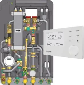 Buderus WS170-50 UE-RC310, Logamax kompakt Wohnungsstation, 50 kW, ungem. HK, UP 7739615398 Preisreduziert