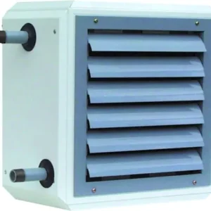 Zertifiziert Wolf Luftheizer Topwing TLH-EC 100, CU/AL, Typ 4, EC-Motor 230V / 50Hz 6523915