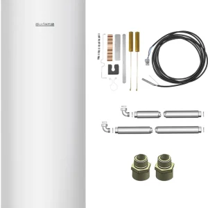 Finale Aktion Buderus Warmwasserspeicher SU200/5W, 200 Liter, Fühler-Set, Schraubstutzen MAPLW, weiß 7739622516
