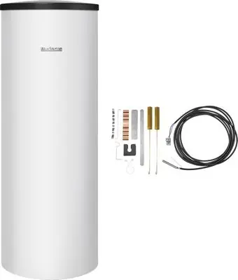 Buderus Warmwasserspeicher SU160/5W, 160 Liter, Speicherfühler-Set, weiß 7739622804 Sonderangebot