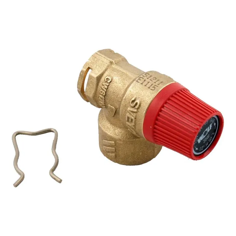 Neu Wolf Sicherheitsventil 3 bar für CGB-35/50 2070315