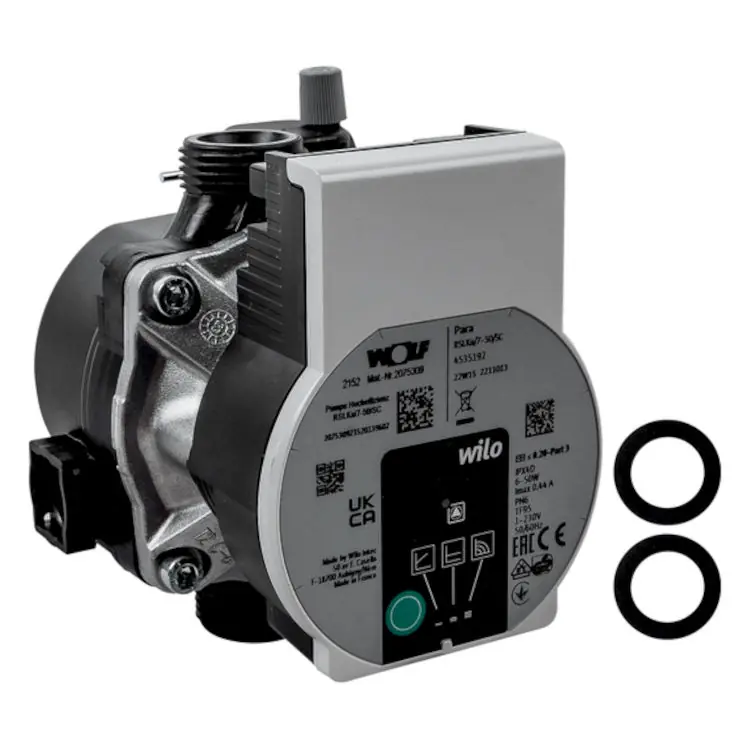 Wolf Heizkreispumpe Para RSL Ku/7-50 SC-12 für CGB/CGW/CGS-24 kW 2075309 Must-Have