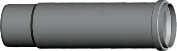 Bestseller Wolf Schiebemuffe (Trennvorrichtung) DN80/125, Länge 200mm, für Luft-/Abgasrohr 2651490