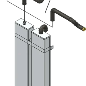 Sichere Zahlung Viessmann Vitocell 100-E, SVPA, 40 Liter Pufferspeicher, wandhängend, schwarz ZK03801