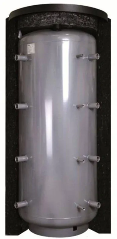 Angebot Schicht-Pufferspeicher PZR 800 Liter mit einem Rohrregister und 100 mm Isolierung