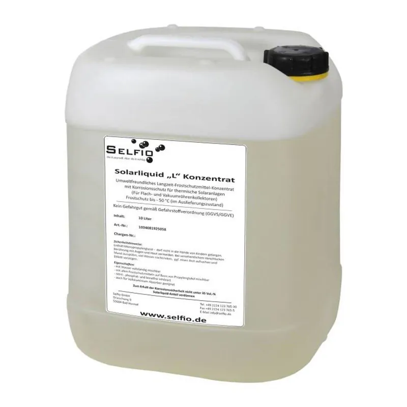 Neue Ware Solarflüssigkeit Solarliquid L Konzentrat 10 Liter