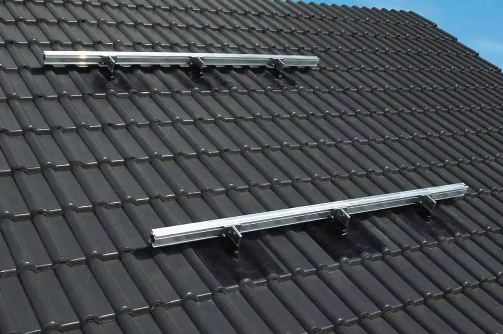Nur Für Kurze Zeit Viessmann Befestigungssatz für 3 x Vitosol 100-FM/200-FM Kollektoren senkrecht