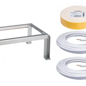Viessmann Installations-Set Split-Luft/Wasser-Wärmepumpe Vitocal 200-S Typ AWB-(M)/AWB-(M)-E-AC 201.D08/D10/D13/D16 Bodenmontage Außeneinheit Finale Aktion