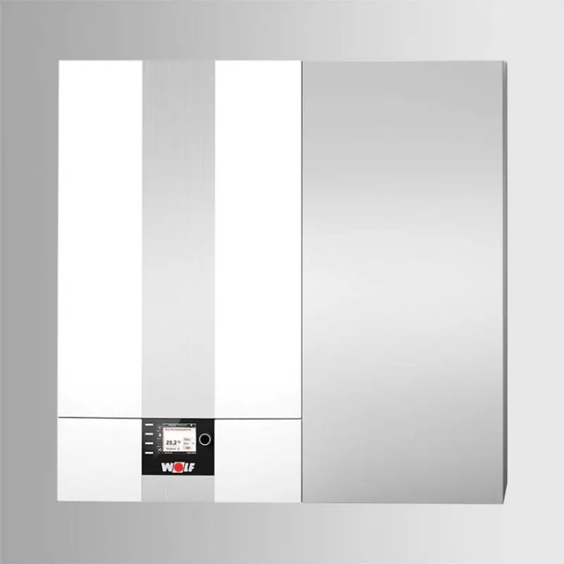 Zertifiziert Wolf Gas-Brennwert Kompaktheizzentrale CGW-2-14 14 kW, inkl. Schichtenladespeicher 100L, Regelung BM-2 und Zubehör