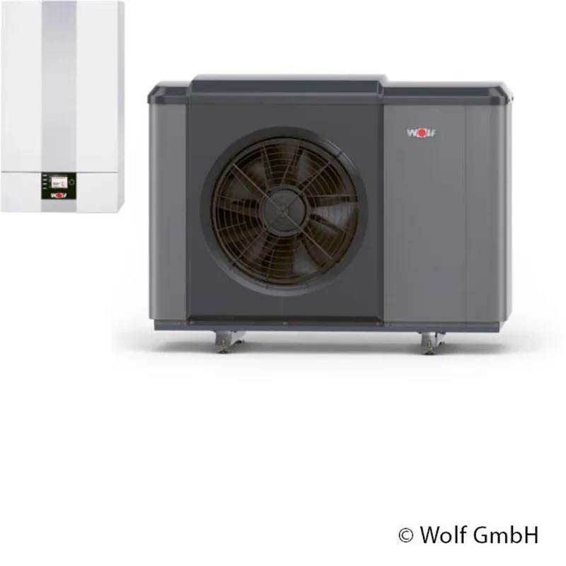 Wolf Wärmepumpe CHA-Monoblock 10/400V mit E-Heizelement Zertifiziert