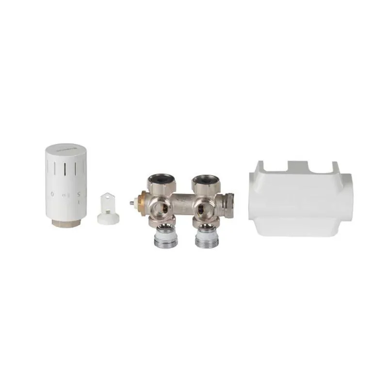 Kracherpreis Buderus Logafix Universalarmatur Set V2 1/2" Durchgangsform Eckanschluss weiss