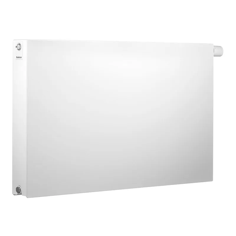 Buderus VC-Plan.2 Logatrend Flachheizkörper Typ 21, 900 x 400 mm, Ausführung FMS, mit Stopfen, Anschluss rechts Geprüft
