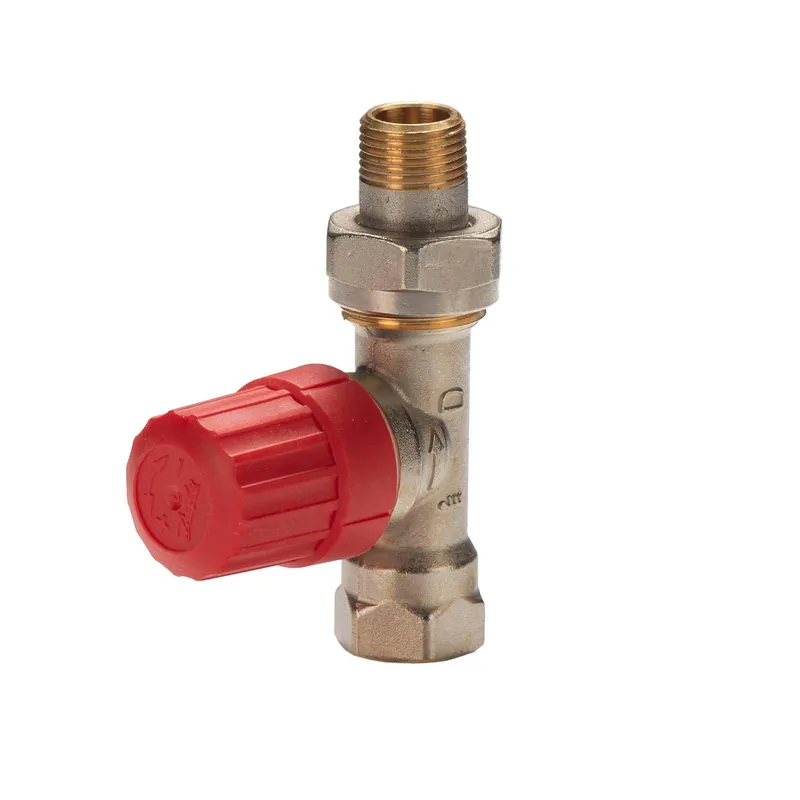 Knallerangebot Danfoss Ventilgehäuse Typ RA-N 10 3/8 Zoll Durchgangsform matt vernickelt