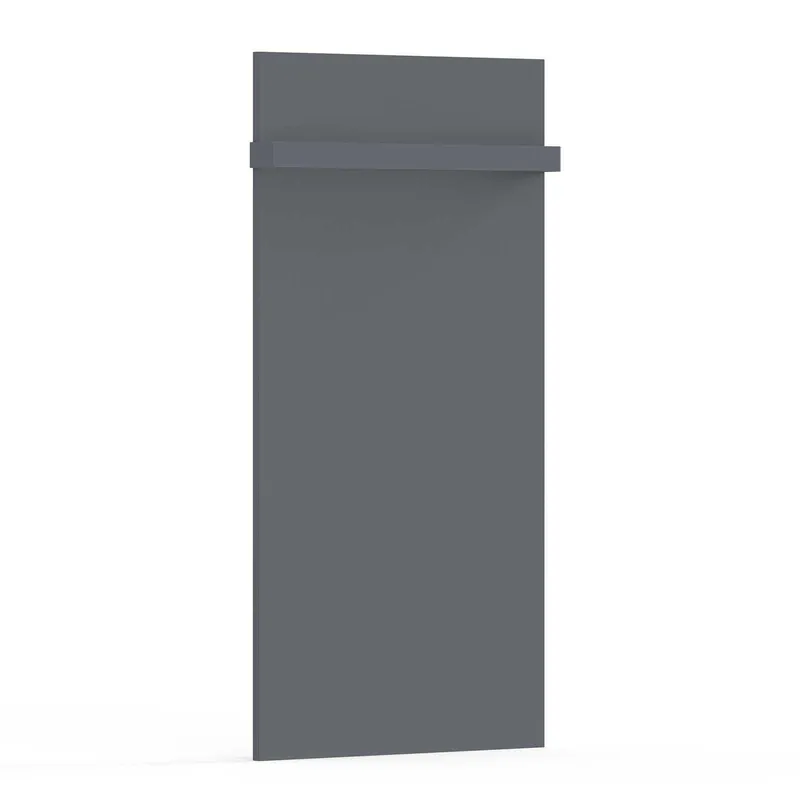 Geprüft ETHERMA Bad-Infrarotheizung LAVA BATH 3.0 PURE (LAVABATH3-PURE-500-NA), Metall grau, 62x124.5cm, 500W, 230V