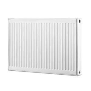 Zertifiziert Flachheizkörper Buderus Logatrend, C-profiliert, Typ 11 mit Wandbefestigung 500 mm x 400 mm (B-Ware)