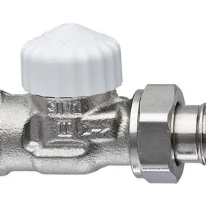 Top-Angebot Heimeier Thermostat-Ventilunterteil V-exact II, Durchgang, DN 15, vernickelt