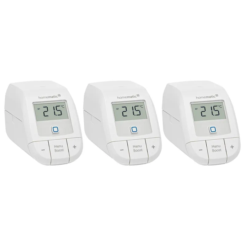 Homematic IP Smart Home 3er Set Heizkörperthermostat basic HmIP-eTRV-B-2 Saisonangebot