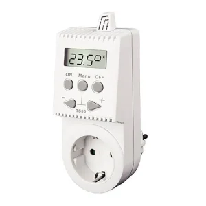 Versand Am Gleichen Tag Knebel Thermostat TS05 für Steckdose einfach/digital, 230 V 16 A