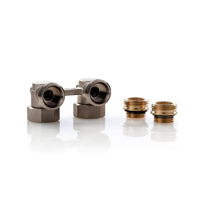 Letzte Chance Simplex Hahnblock E1/50 Standard, Eckform, für Heizkörper mit ½ Zoll IG