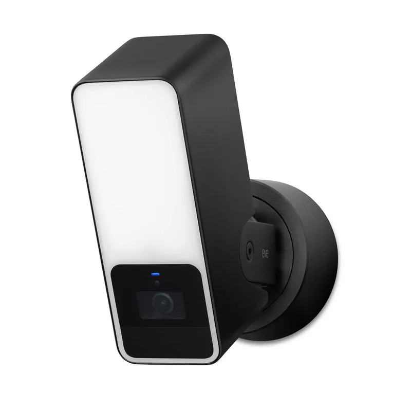 Eve Outdoor Cam - Smarte Flutlichtkamera in schwarz Top-Angebot