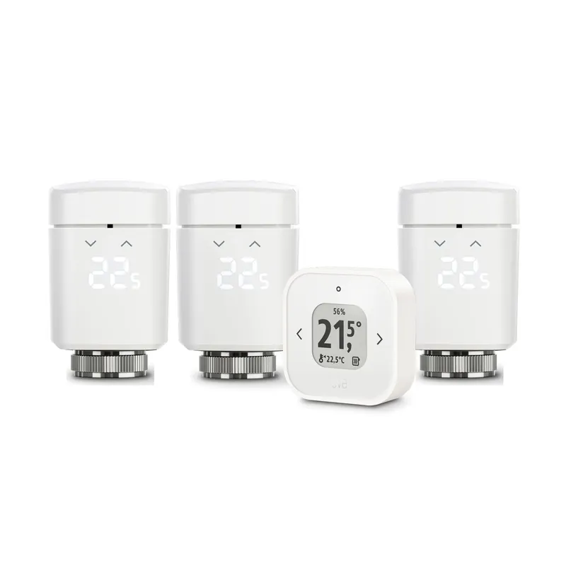 Must-Have Eve Thermo Raumkomfort-Set mit 3x Heizkörperthermostat