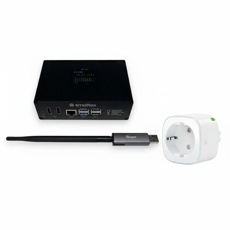 Angebot Home Assistant Black Plug Play Set, 8 GB, 256 SSD inkl. Eve Energy - Smarte Steckdose
