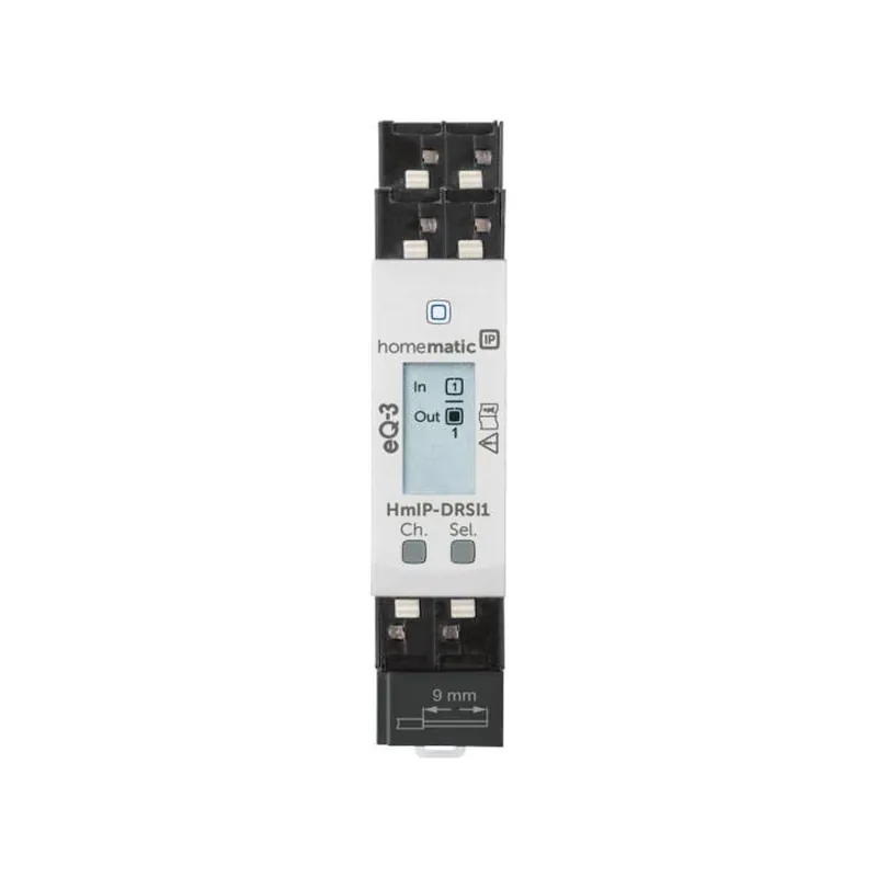 Ausverkauf Homematic IP Smart Home Funk-Schaltaktor für Hutschienenmontage, HmIP-DRSI1, 1-fach