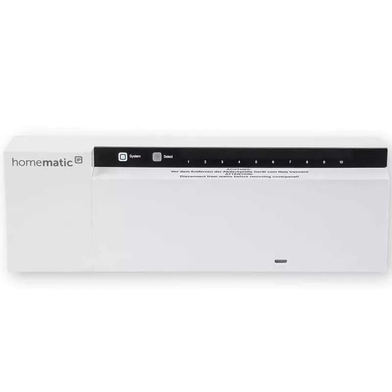 Homematic IP Smart Home Fußbodenheizungsaktor HmIP-FAL230-C10 - 10-fach, 230 V Wochenendangebot