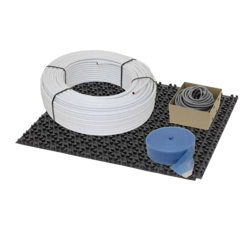 90 m² Set Noppensystem 30 mm WLG 040 16x2 Alu-Verbundrohr Raster 15 cm + Zubehör Bestpreis
