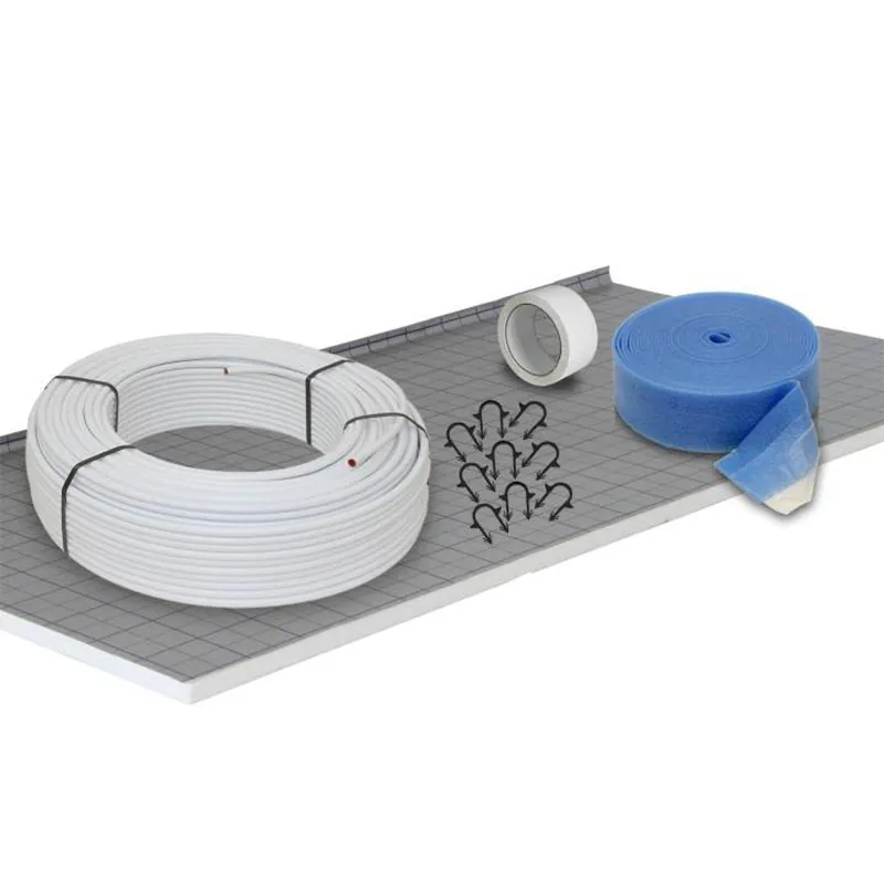 50 m² Set Tackersystem Faltplatte 25 mm WLG 045 16x2 Alu-Verbundrohr Raster 10 cm + Zubehör Super-Preis