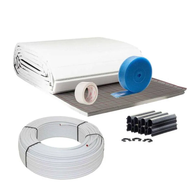 Jetzt Kaufen 20 m² Set Tackersystem Rollbahn 35 mm WLG 045 16 x 2 Aluverbundrohr Raster 10 cm + Zubehör