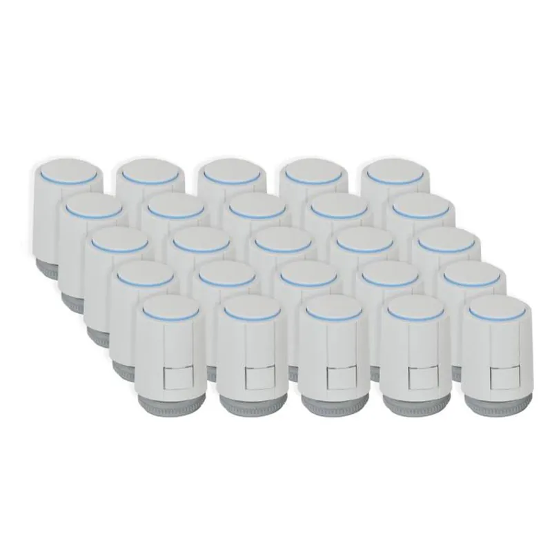 Stellantrieb Fußbodenheizung 230 V NC Alpha 5 Ventilanpassung VA10 25 Stück Saisonangebot