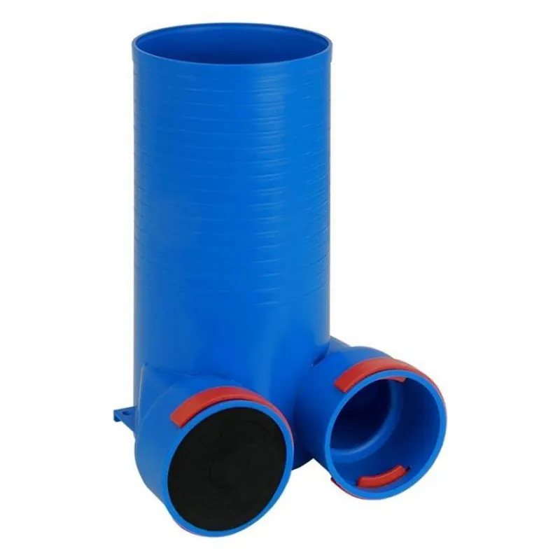 Ausverkauf AERVIA Eckübergang DN125 / 2x75 Kunststoff