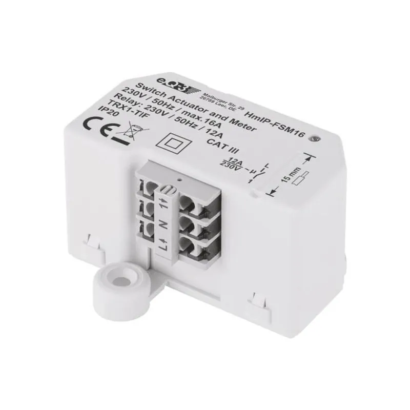Geprüft Homematic IP Smart Home Schalt-Mess-Aktor (16 A) - Unterputz HmIP-FSM16