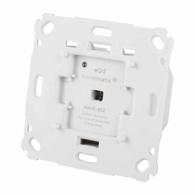 Homematic IP Smart Home Schaltaktor für Markenschalter 2-fach HmIP-BS2 Finale Aktion