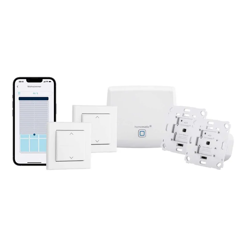 Preisreduziert Homematic IP Smart Home Starter Set Beschattung HmIP-SK20