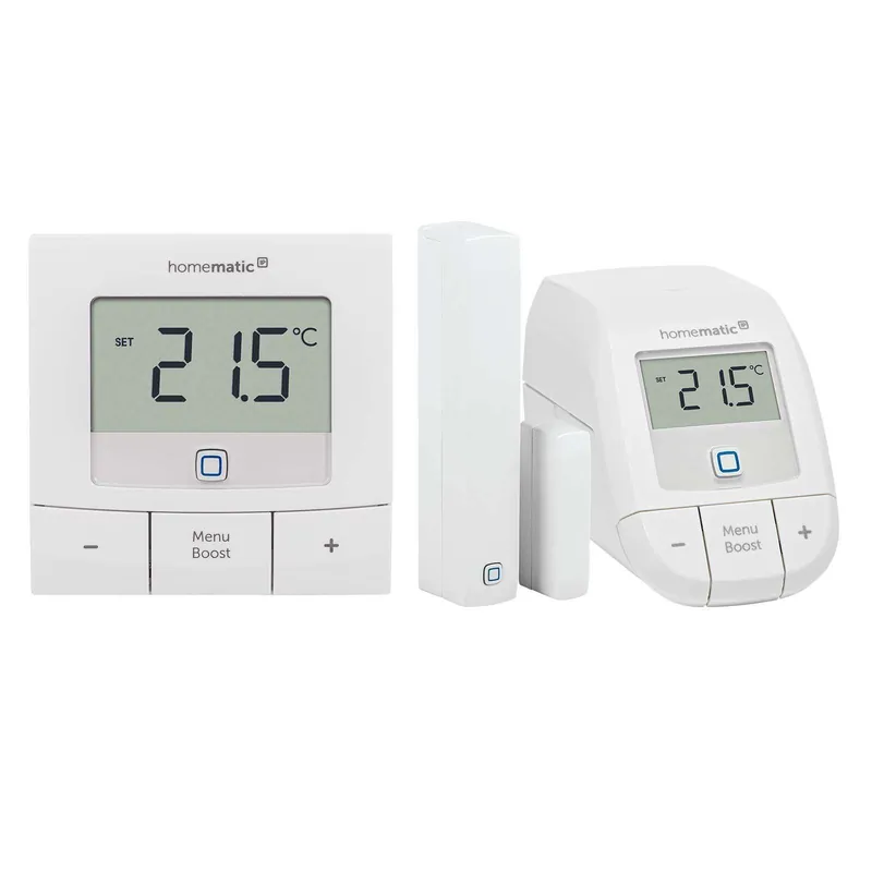 Letzte Chance Homematic IP Smart Home Starter Set Raumklima basic Push-to-Pair